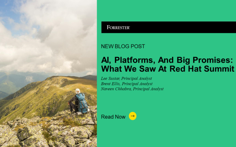 AI, Platforms, And Big Promises: What We Saw At Red Hat Summit