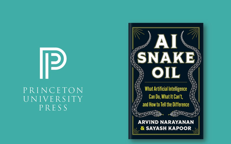 AI Snake Oil is now available to preorder