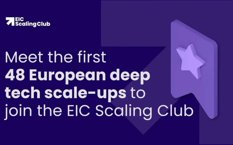 EIC Scaling Club announces its first 48 European deeptech scaleups