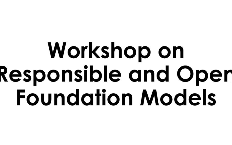 Is the future of AI open or closed? Watch today’s Princeton-Stanford workshop