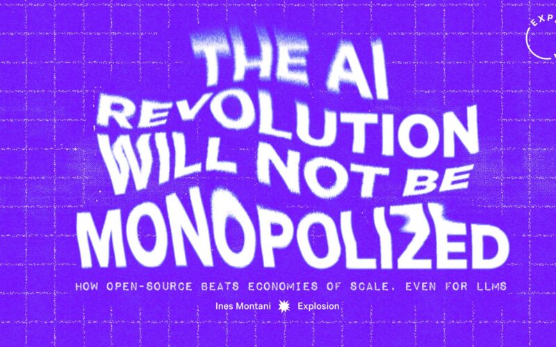 The AI Revolution Will Not Be Monopolized: How open-source beats economies of scale, even for LLMs