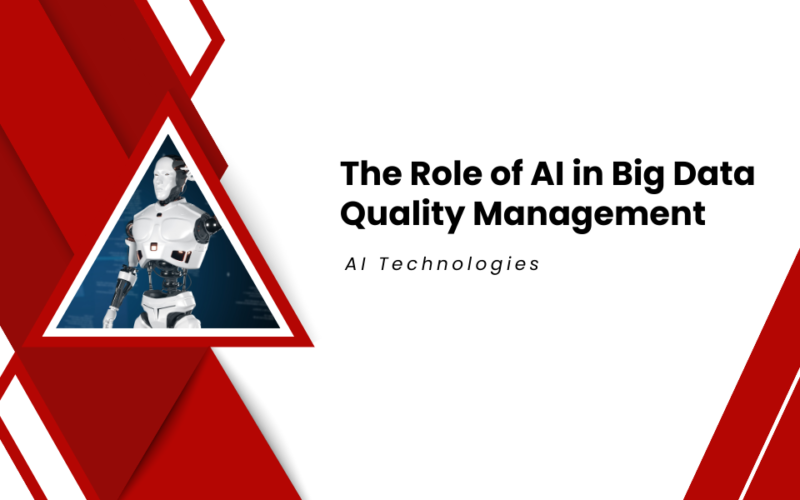 The Role of AI in Big Data Quality Management