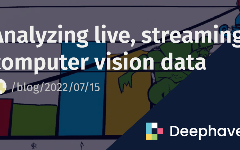 Analyzing live, streaming computer vision data | Deephaven