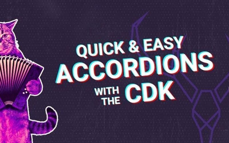 Angular CDK Tutorial: Accordion Module