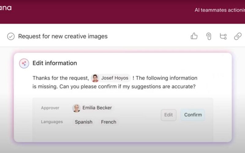 Asana unveils customizable and intelligent AI Teammates to optimize projects and business workflows