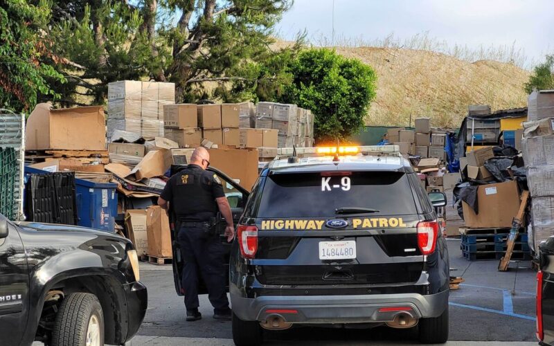 California Police Seize Suspected Stolen Goods Bound for Amazon