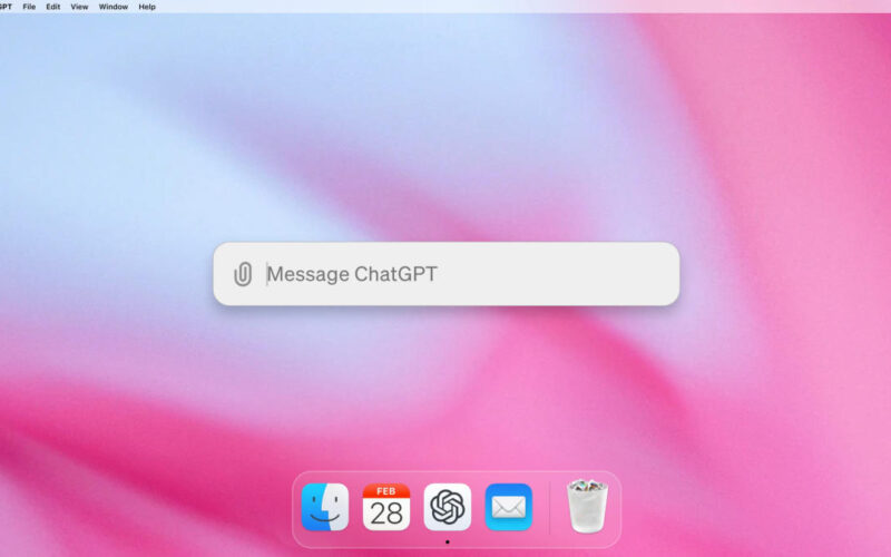 ChatGPT for macOS no longer requires a subscription