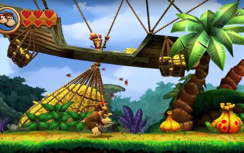 Donkey Kong Country Returns, originally released for the Wii in 2010, is coming to the Switch