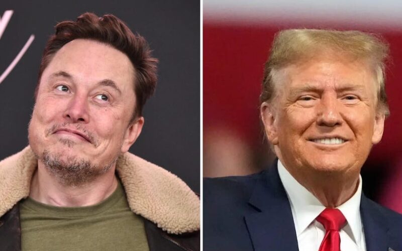 Elon Musk says Donald Trump calls him up out of the blue