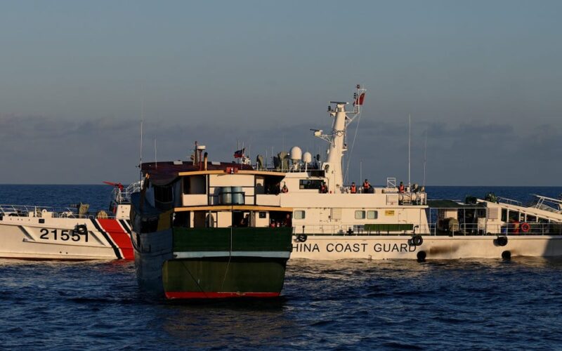 Filipino soldiers had to use their bare hands to fight off Chinese coast guards with swords, a general said