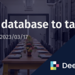 From database to table | Deephaven