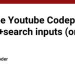 Google Youtube Codepen icons+search inputs (only CSS)