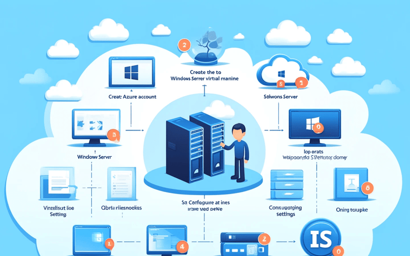 How to Create a Window Server Virtual Machine and install and IIS Web server role on the VM