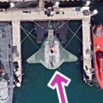 Huge US military 'Manta Ray' sea drone spotted on Google Earth at California naval base