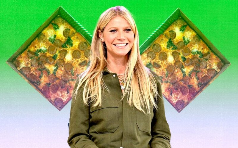 I tried Gwyneth Paltrow's Goop pizza, and it's actually … pretty good?