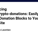 Introducing jekyll-crypto-donations: Easily Add Crypto Donation Blocks to Your Jekyll Site