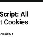 JavaScript: All about Cookies