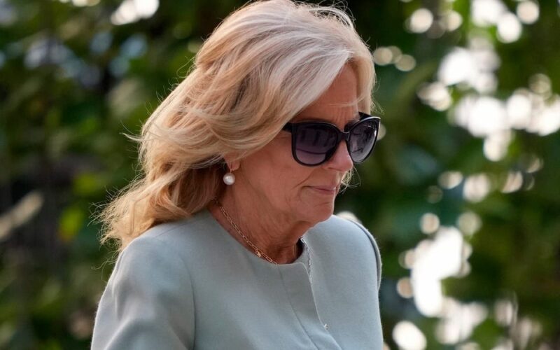 Jill Biden has attended each day of Hunter Biden's trial so far. Melania Trump missed every day of Donald Trump's.