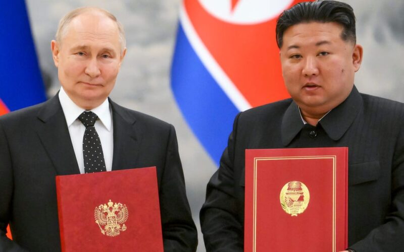 Kim Jong Un and Putin have upgraded their bromance, saying Russia and North Korea have reached a 'new high of alliance'