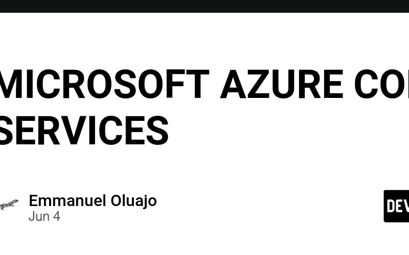 MICROSOFT AZURE CORE SERVICES