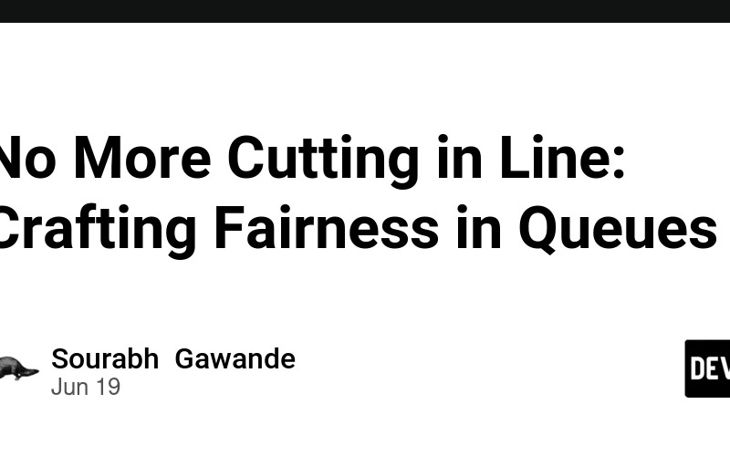 No More Cutting in Line: Crafting Fairness in Queues