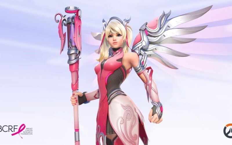 Overwatch 2 resurrects Pink Mercy cosmetic for a charity fundraiser