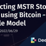 Predicting MSTR Stock Price using Bitcoin - a Simple Model | Deephaven