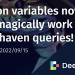 Python variables now automagically work in Deephaven queries! | Deephaven