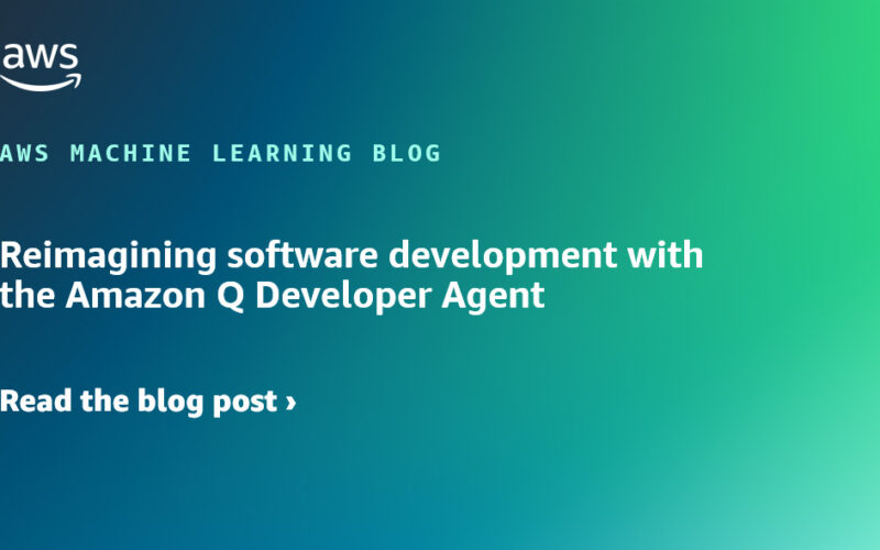 Reimagining software development with the Amazon Q Developer Agent | Amazon Web Services