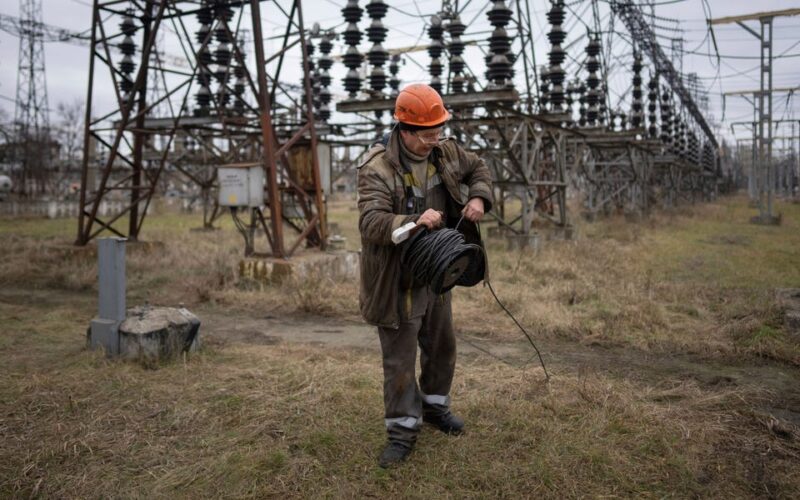 Russia launches 'massive' attack on Ukraine's power grid, the 8th in just 3 months, Ukraine's energy ministry says