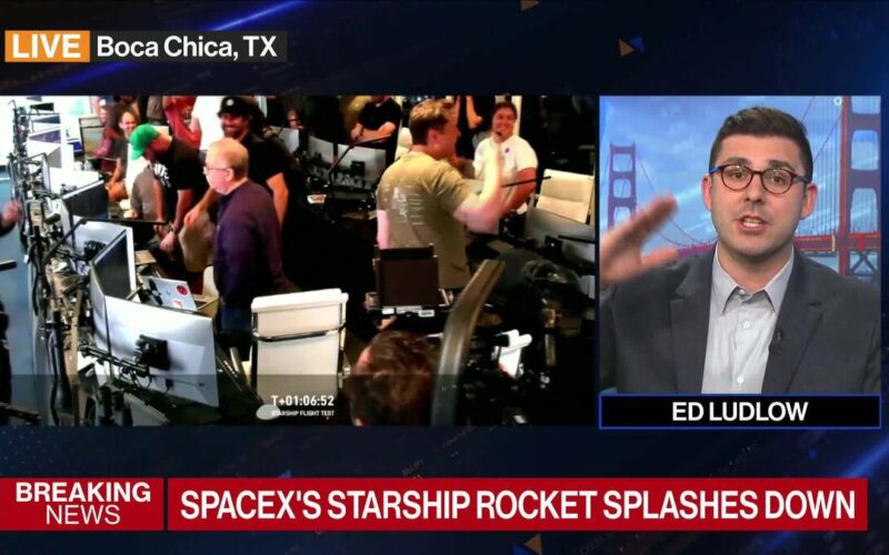 SpaceX Starship Mostly Survives Landing in Indian Ocean