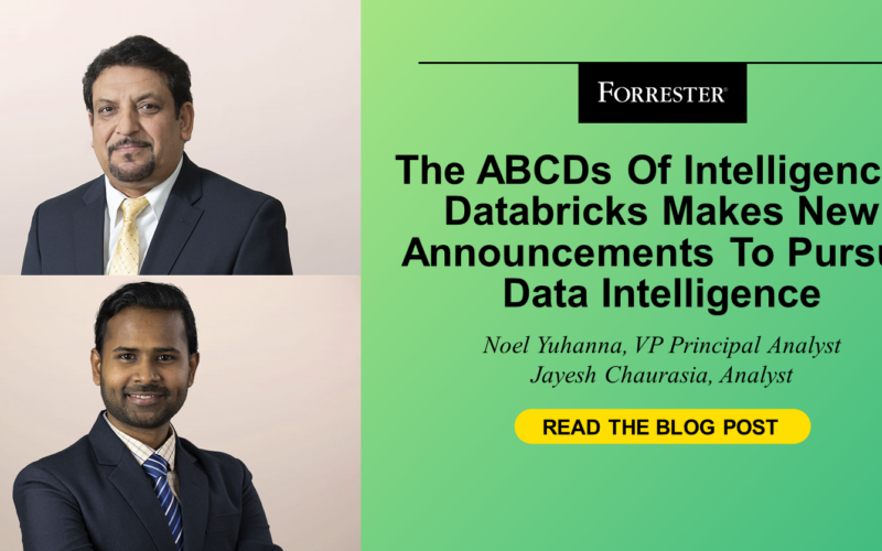 The ABCDs Of Intelligence — Databricks Makes New Announcements To Pursue Automated Data Intelligence