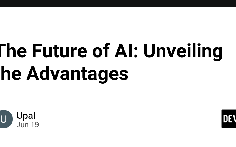 The Future of AI: Unveiling the Advantages