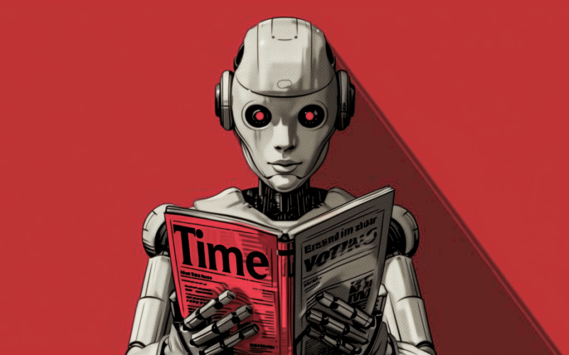 Time Magazine partners with OpenAI and ElevenLabs