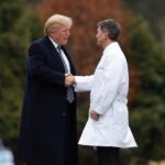 Trump challenges Biden to a cognitive test but confuses the name of the doctor who tested him