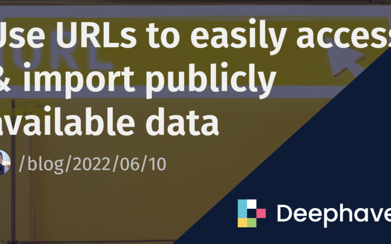 Use URLs to easily access & import publicly available data | Deephaven