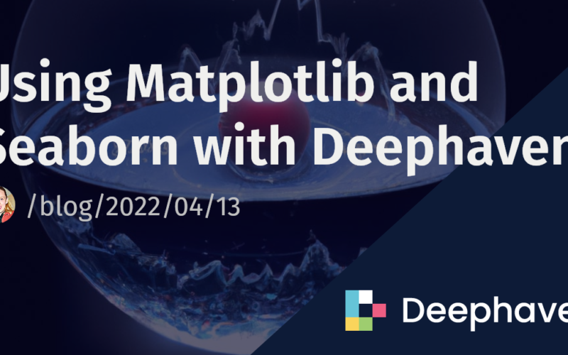 Using Matplotlib and Seaborn with Deephaven | Deephaven