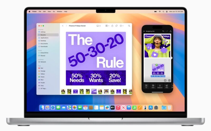 You can’t mirror your iPhone while mirroring your Mac on Apple Vision Pro