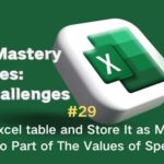 #29 — Group an Excel table and Store It as Multiple Files According to Part of The Values of Specified Cells