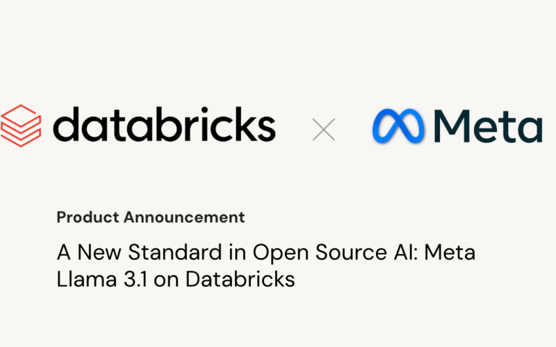 A New Standard in Open Source AI: Meta Llama 3.1 on Databricks