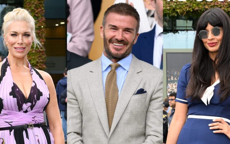 All of the A-list celebrities seen so far at Wimbledon, London's premier tennis tournament