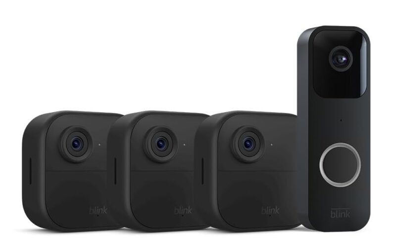 Amazon Prime members can get this Blink Outdoor bundle with a video doorbell for 63 percent off in an early Prime Day deal