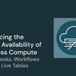 Announcing the General Availability of Serverless Compute for Notebooks, Workflows and Delta Live Tables