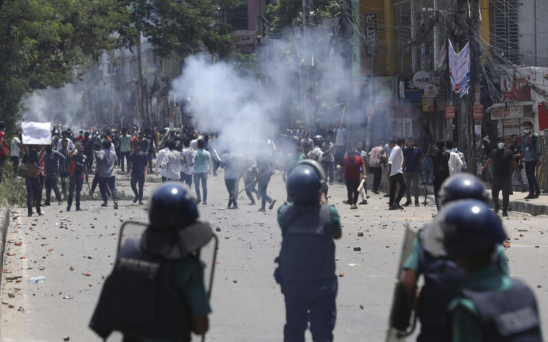 Bangladesh is experiencing a ‘near-total’ internet shutdown amid student protests