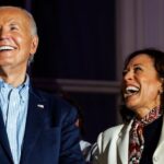 Biden is lauding Kamala Harris, saying his VP 'could be president of the United States'