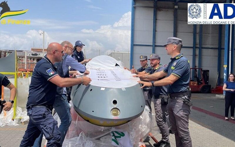 China-made military drones similar to the MQ-9 Reaper were disguised as wind turbines in shipments to Libya: Italian officials