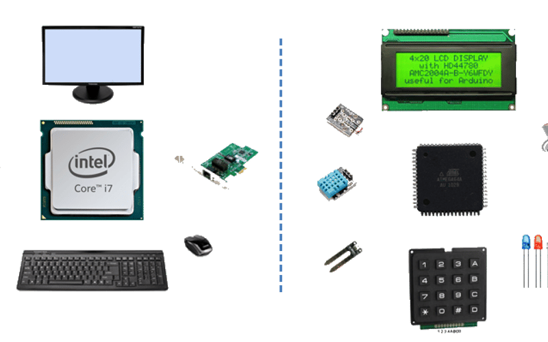 Comparing Embedded Systems and Desktop Systems