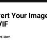 Convert Your Image to AVIF