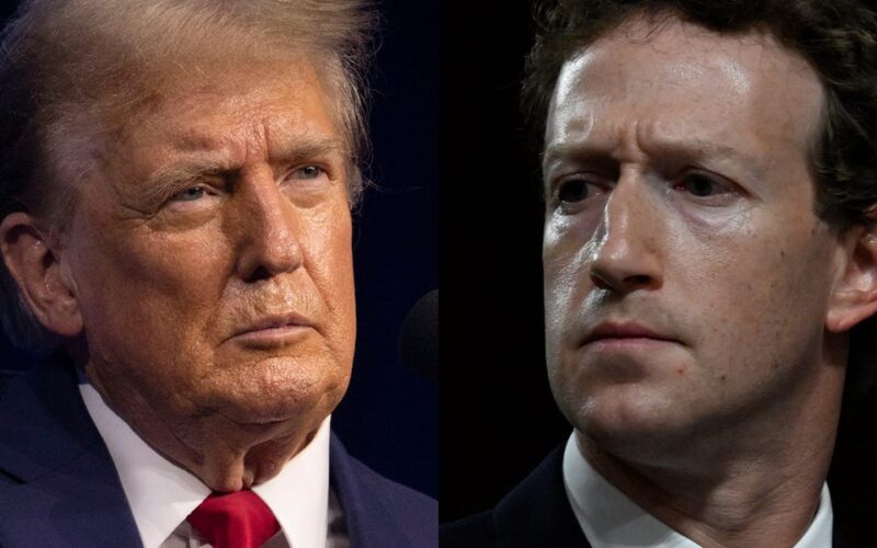 Donald Trump threatened to imprison Mark Zuckerberg if re-elected. Here's a look at his long feud with the Meta CEO.