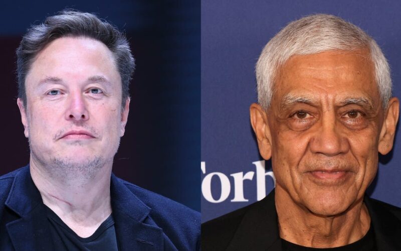 Elon Musk asked OpenAI investor Vinod Khosla to support Trump. Khosla said he doesn't 'accept depravity'.